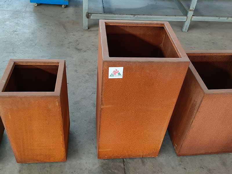 Customized corten steel garden beds Services
